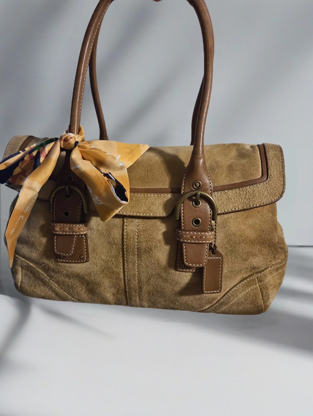 Coach Vintage Hampton Suede Soho.